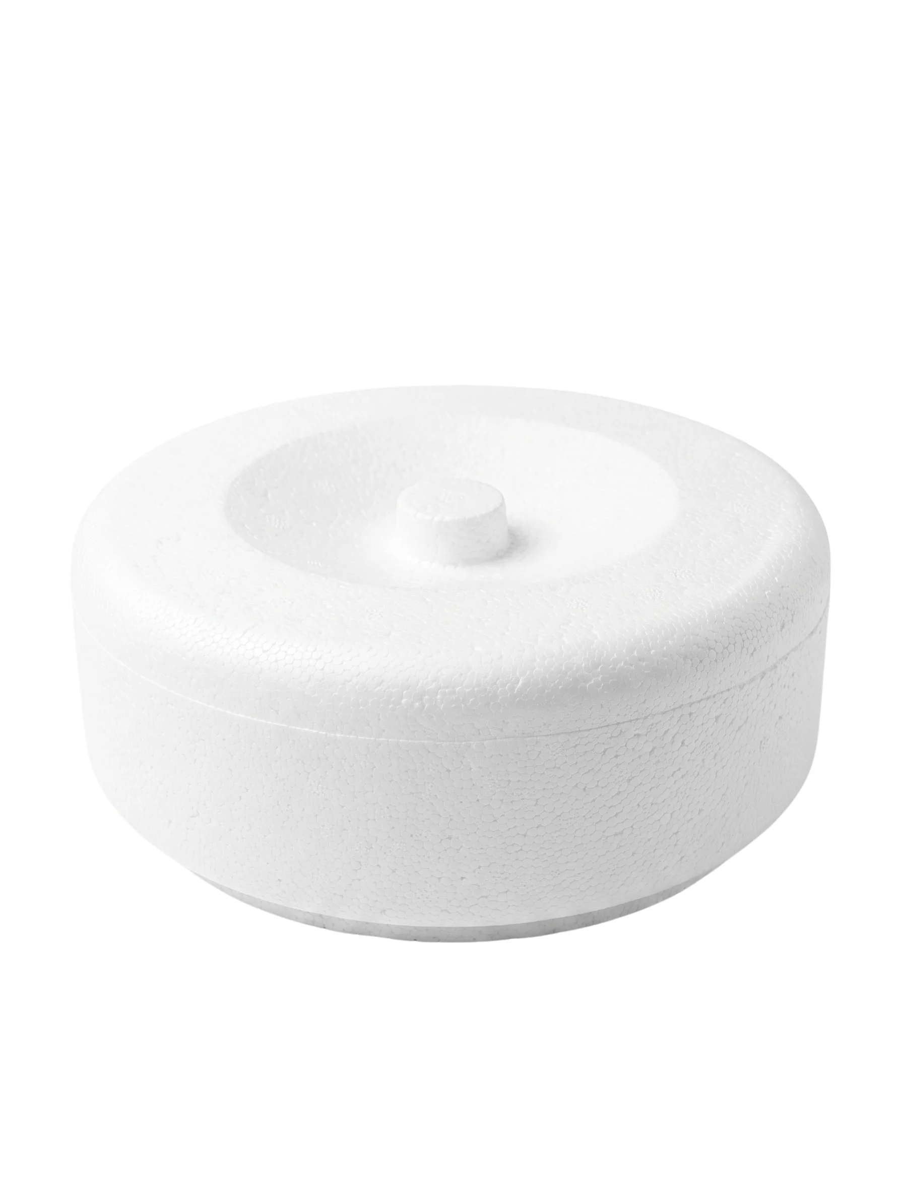 Tortillero De Unicel Chico Para 1/2 Kilo - Térmico Con Tapa 19cm (Pack 9 piezas)
